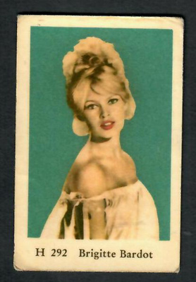 Keräilykuva - Brigitte Bardot H 292
