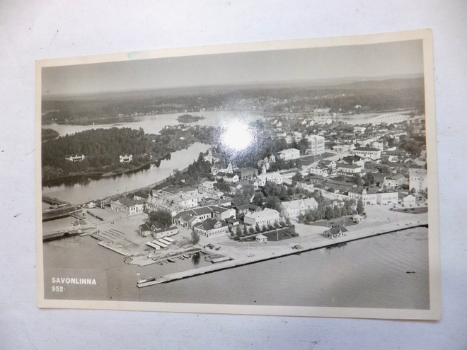 VANHA Postikortti Savonlinna 1930-l Karhumäki