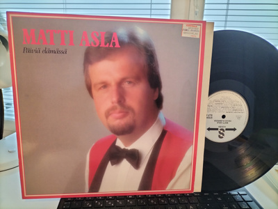 MATTI ASLA, Päiviä elämässä, LP -86 HIENO KUNTO !!