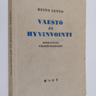 Reino Lento : Väestö ja hyvinvointi : johdatusta väestöti... - pikkukuva 1
