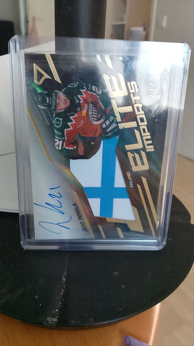 Ultra rare Suomi lippu patch Innala 21/30!