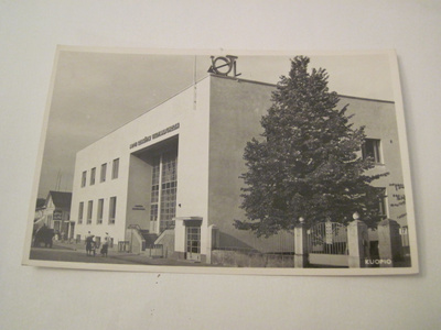 VANHA Postikortti Kuopio 1950-l Alkup.Mallikappale
