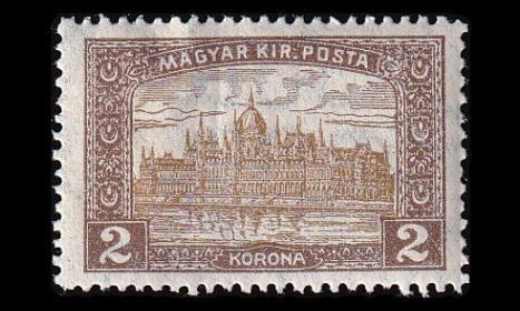 Unkari 204 * Parlamenttirakennus 2 Kr (1916)