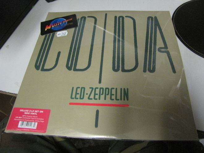 LED ZEPPELIN - CODA - 2015 PAINOS - UUSI 3LP DELUXE EDIT