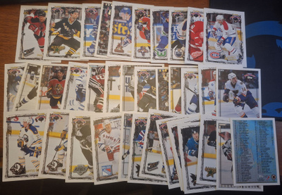 1996-97 Fleer NHL Picks ja Topps 37kpl