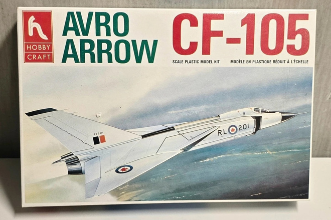 Hobby Craft Avro Arrow CF-105 1/72 pienoismalli