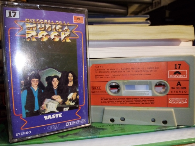 C-KASETTI : Taste -  HISTORIA DE LA MUSIC ROCK ( SIS POSTIKU