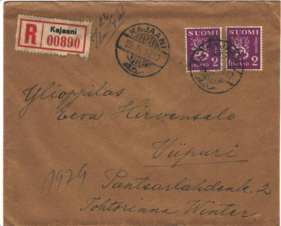 R-KUORI KAJAANI -VIIPURI