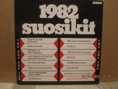 1982 suosikit