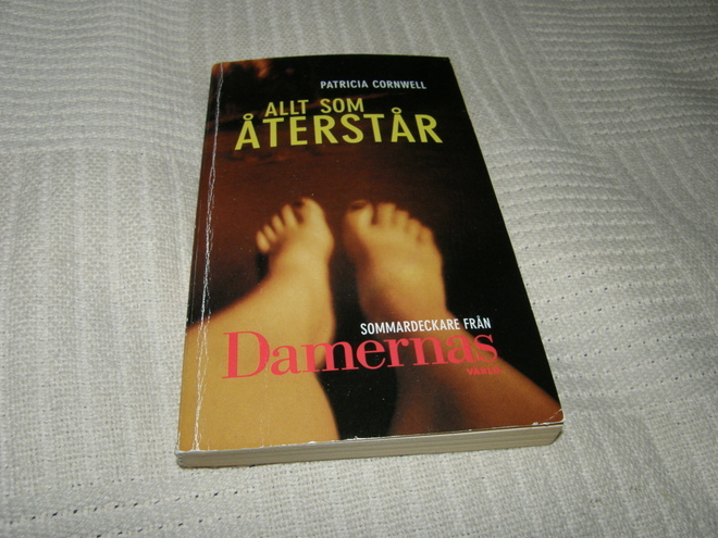 Patricia Cornwell Allt som återstår   -pok