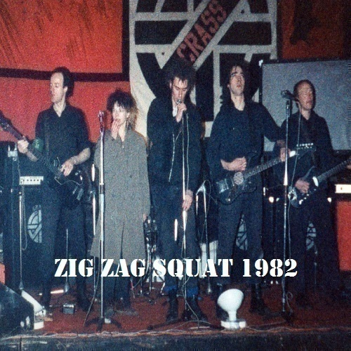 CRASS zig zag squat london 18/12/1982 uk @narcho punks