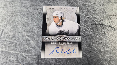 Bernie Nicholls 2021-22 Artifacts Autofacts