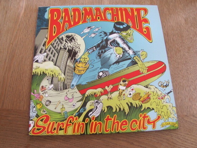 Bad Machine Surfin' in the city LP Italia 2008 uusi