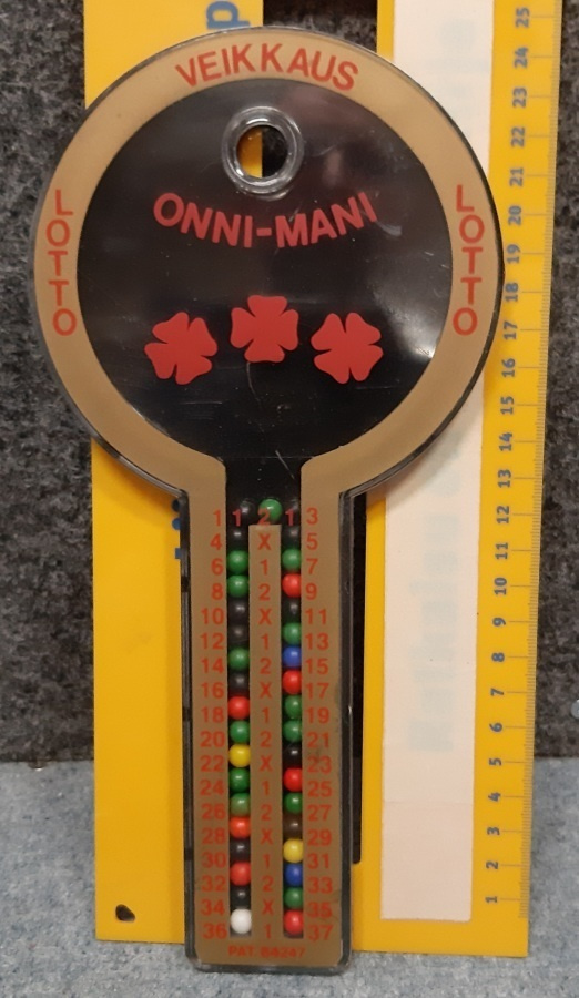 Onni -Mani Onnenavain. Lotto/Veikkaus