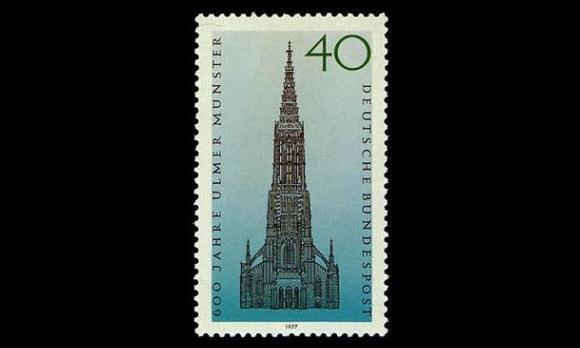 Saksa 937 ** Ulmerin katedraali 600v (1977)
