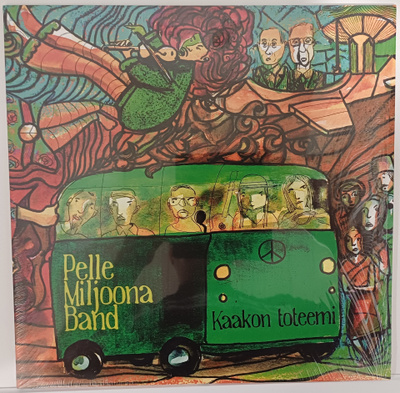 Pelle Miljoona Band: Kaakon Toteemi LP vuodelta 2021.