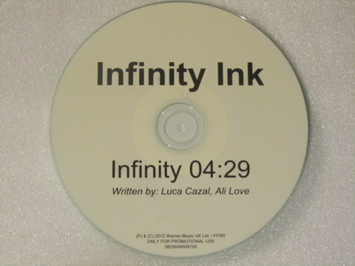 Infinity Ink • Infinity PROMO CDr Single