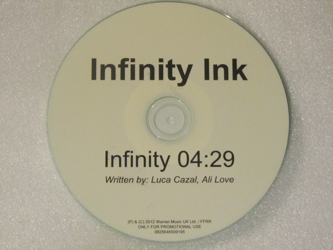 Infinity Ink • Infinity PROMO CDr Single