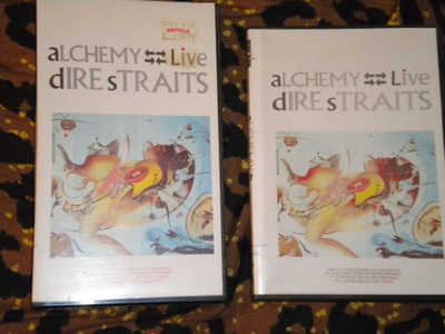 VHS - Dire Straits – Alchemy - Dire Straits Live - 1983