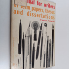 Kate L. Turabian : A Manual for Writers of Term Papers, T... - pikkukuva 1