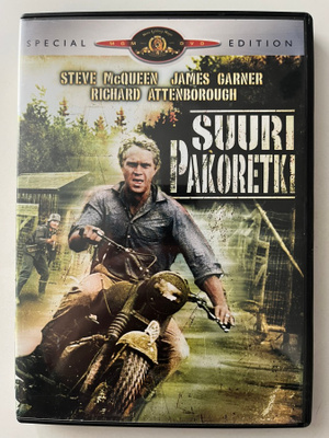 Suuri pakoretki, Steve McQueen, 2-Levyä! - DVD