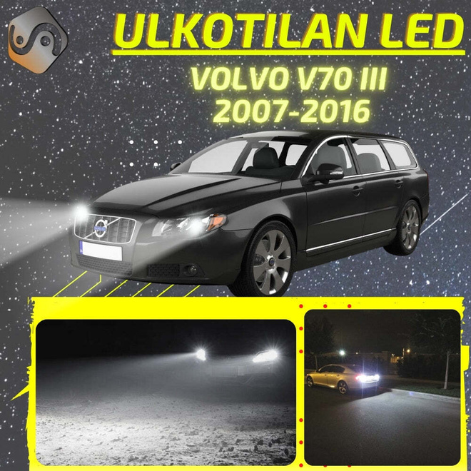 V70 III 2007-2016 Ulkoiset LED -valot