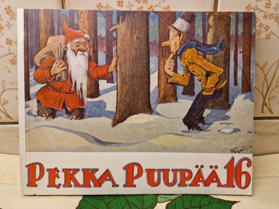 Pekka Puupää 16 .Sarjakuva 1958