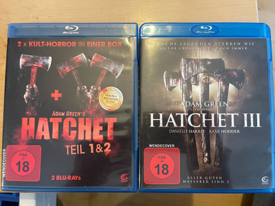 Hatchet 1, 2 ja 3 [Blu-ray] Adam Green Kane Hodder