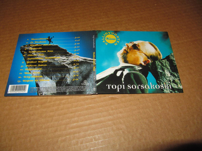 Topi Sorsakoski CD Kalliovuorten Kuu v.2012 DIGIPACK !