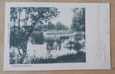 Käkisalmi, Käkisalmen linnan puistoa, mv pk p. 1901