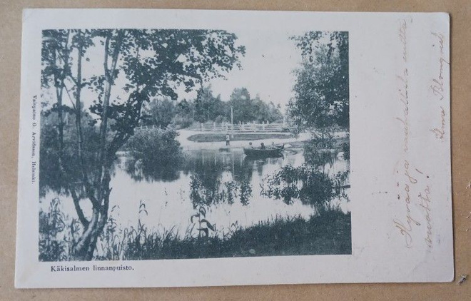 Käkisalmi, Käkisalmen linnan puistoa, mv pk p. 1901