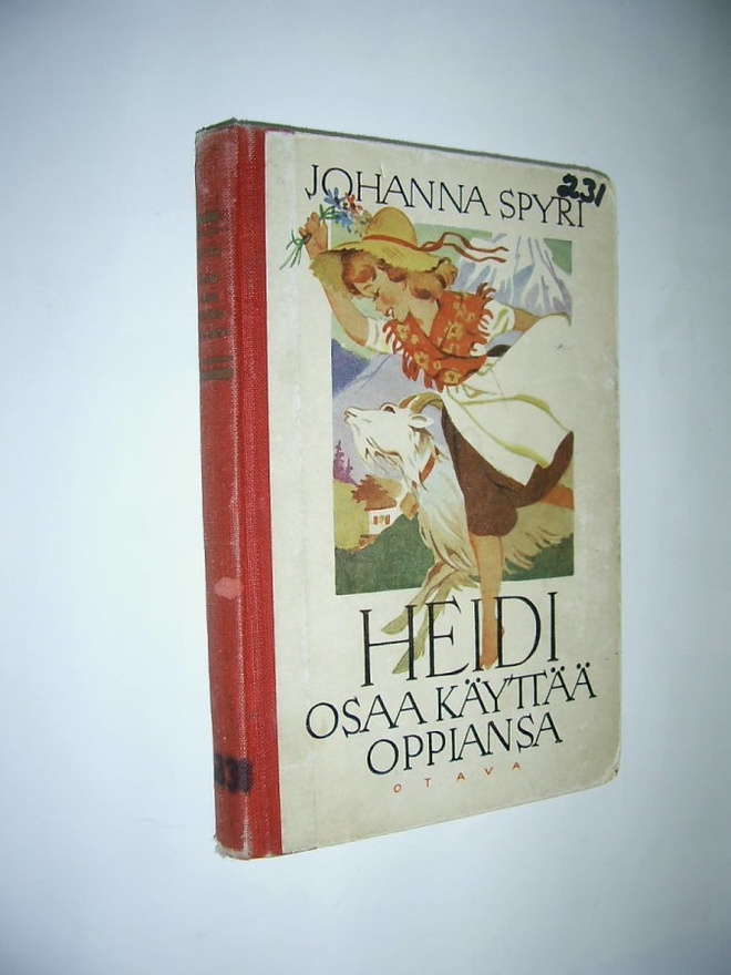 JOHANNA SPYRI : HEIDI OSAA KÄYTTÄÄ OPPIANSA
