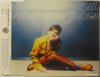 K.D. Lang • The Joker PROMO CD-Single
