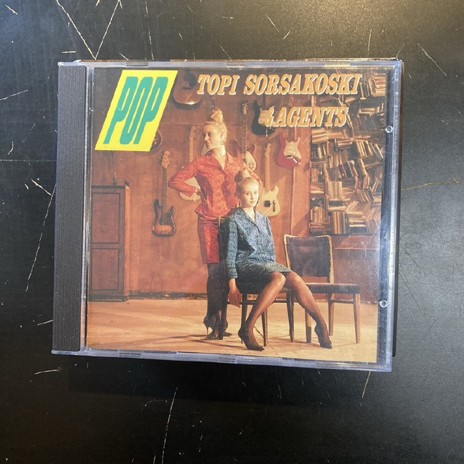 Topi Sorsakoski & Agents - Pop CD