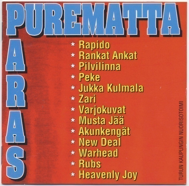 PUREMATTA PARAS – MINT! - CD-kokoelma Turku-rock 1993