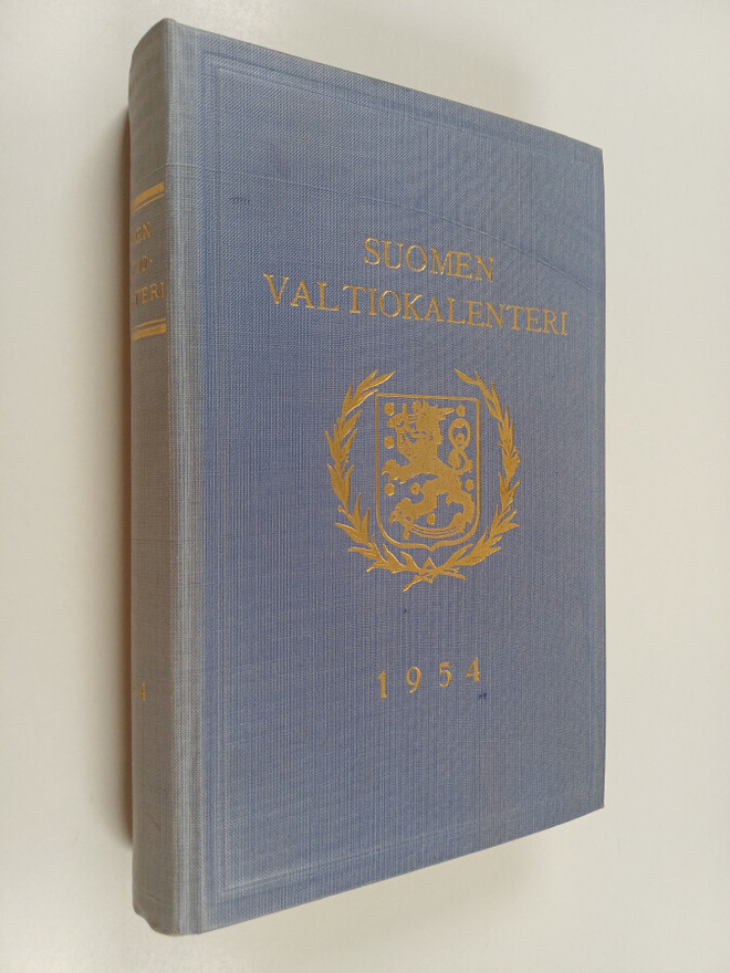 Suomen valtiokalenteri vuodeksi 1954