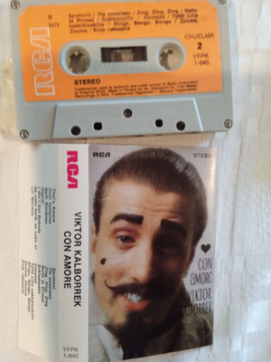 C- KASETTI: VIKTOR KALBORREK : CON AMORE