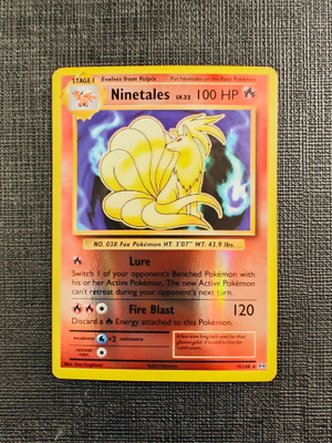 Ninetales 15/108 XY Evolutions Reverse Holo Rare