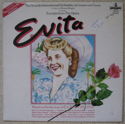 Evita - Sounds International Orchestra - LP