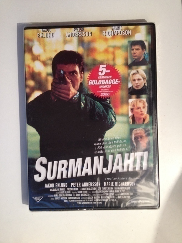 Noll Tolerans - Surmanjahti (DVD) Ohjaus Anders Nilsson UUSI