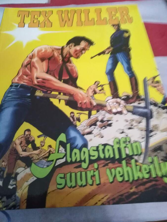 Tex Willer Flagstaffin Suuri Vehkeily