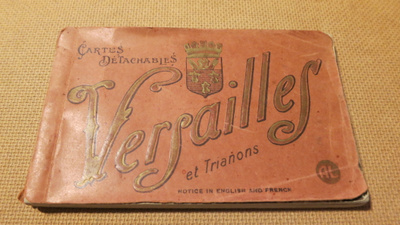 Vintage Versailles postikorttikirja