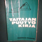 Ossi Lindfors : TAITAJAN PUUTYÖKIRJA ( 1 p. 1965 ) Sis.pk:t - pikkukuva 1