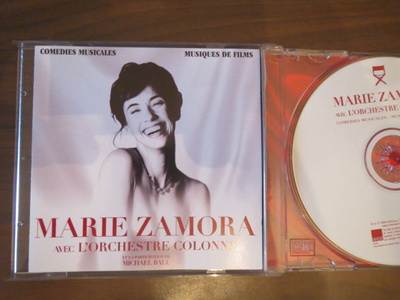 Marie Zamora: Musiques de Films CD