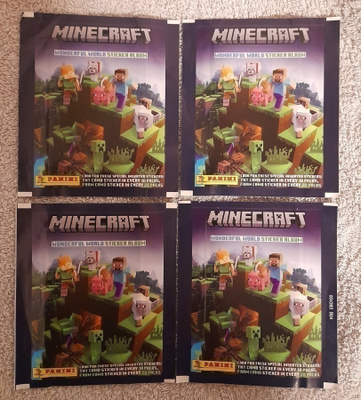 Minecraft : Wonderful World. Tarrat, Panini. Kuvapussit.