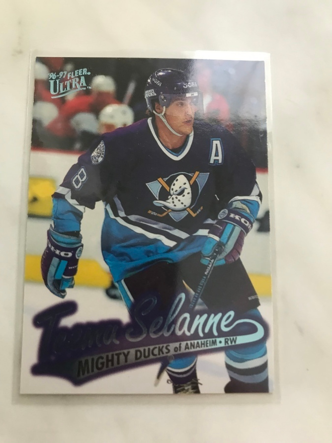 1996-97 Ultra Teemu Selänne #6