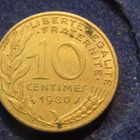 10 centimes 1980. Ranska-France - pikkukuva 2