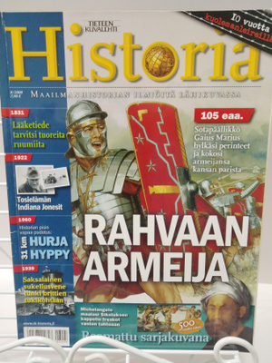 Historia lehti 8 2008 Tieteen Kuvalehti