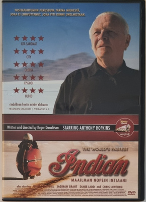 MAAILMAN NOPEIN INTIAANI DVD