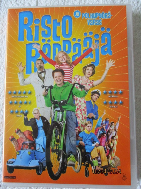 RISTO RÄPPÄÄJÄ JA POLKUPYÖRÄVARAS (DVD)